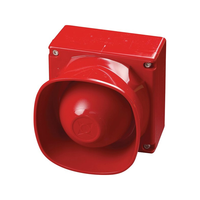 Sirene exterior (100/92dB) analógica vermelha XP95 IP67