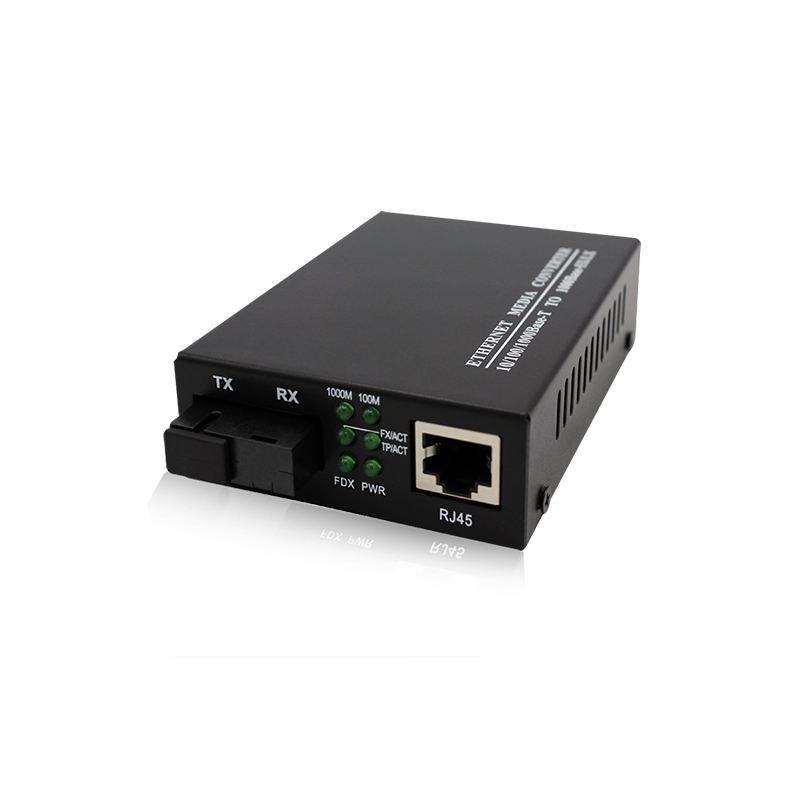 Media Converter BiDi 1x Ethernet RJ45 - 1x FO SC<br>Gigabit 1FO Tx 1310/1550nm Singlemodo 25km