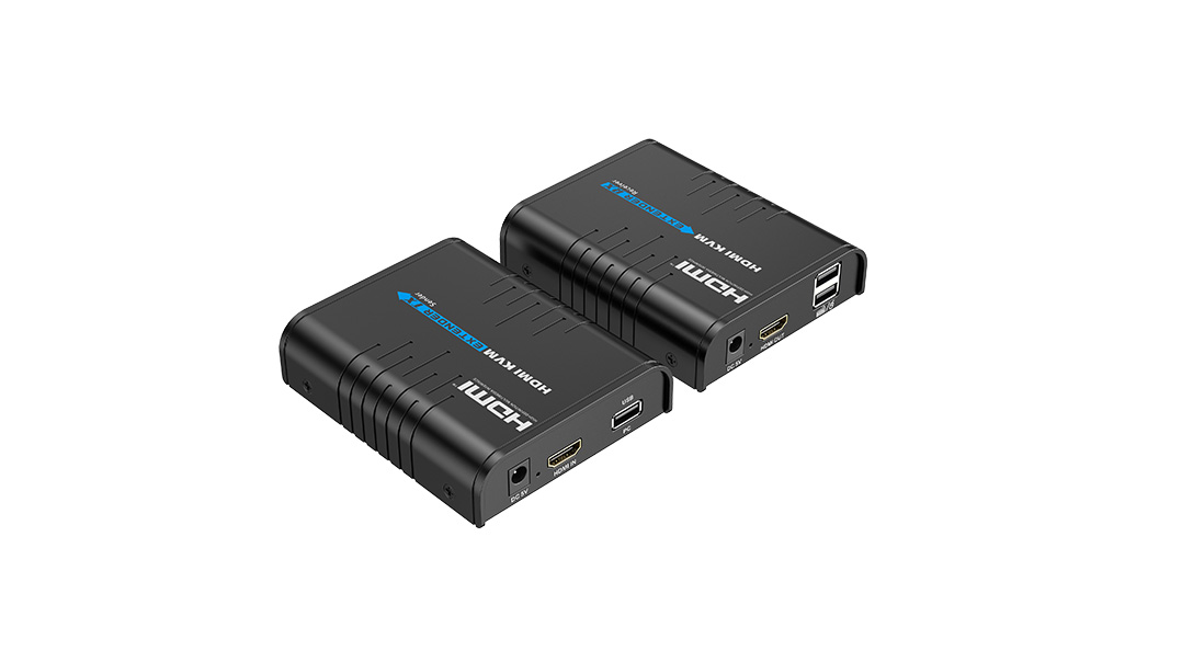 Extensor KVM HDMI e USB Ponto a Ponto ou Multiponto 120M