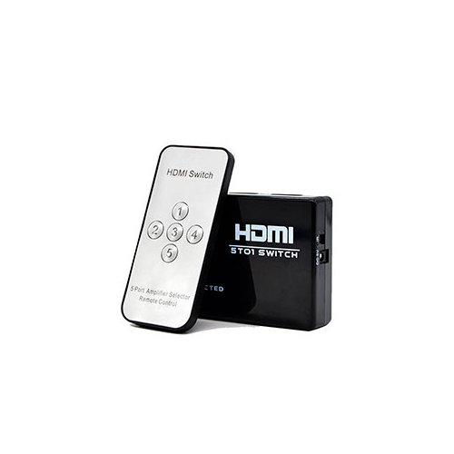 Splitter HDMI Com Switch (5 IN | 1 OUT)