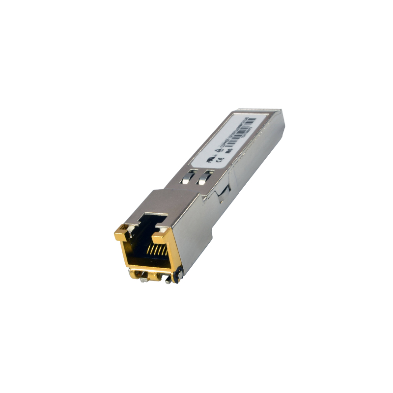 Módulo SFP Porta Ethernet RJ45<br>Gigabit 10/100/1000Mbps. (100 Mt.)