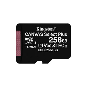 Cartão Memória Micro SD SDHC UHS-I 256GB (Class 10)